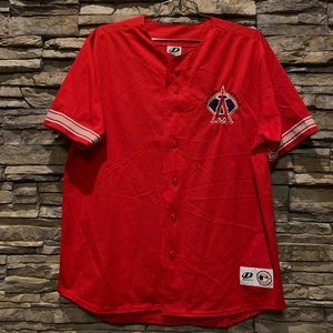 Vintage Angels Baseball Mesh Jersey